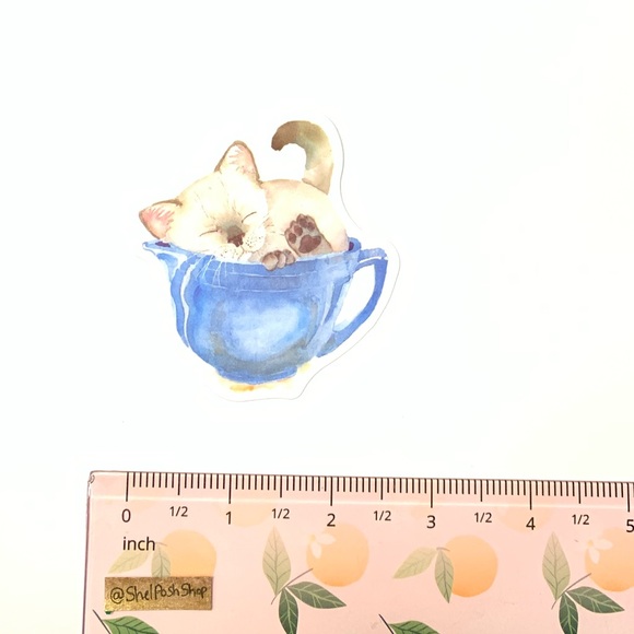 Cat Vinyl Sticker - Picture 2 of 2